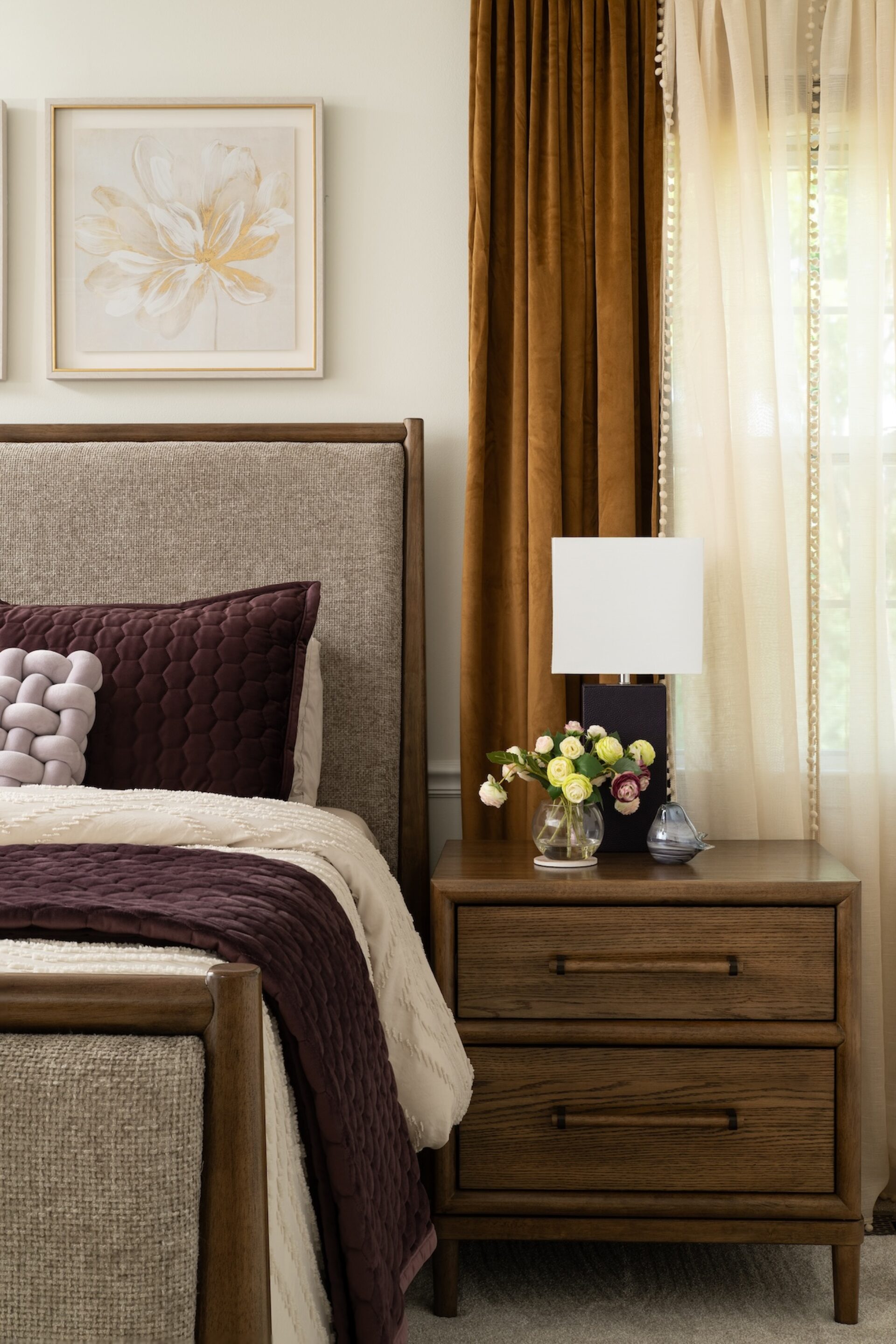 Bedroom Nightstand Detail Bethesda Md