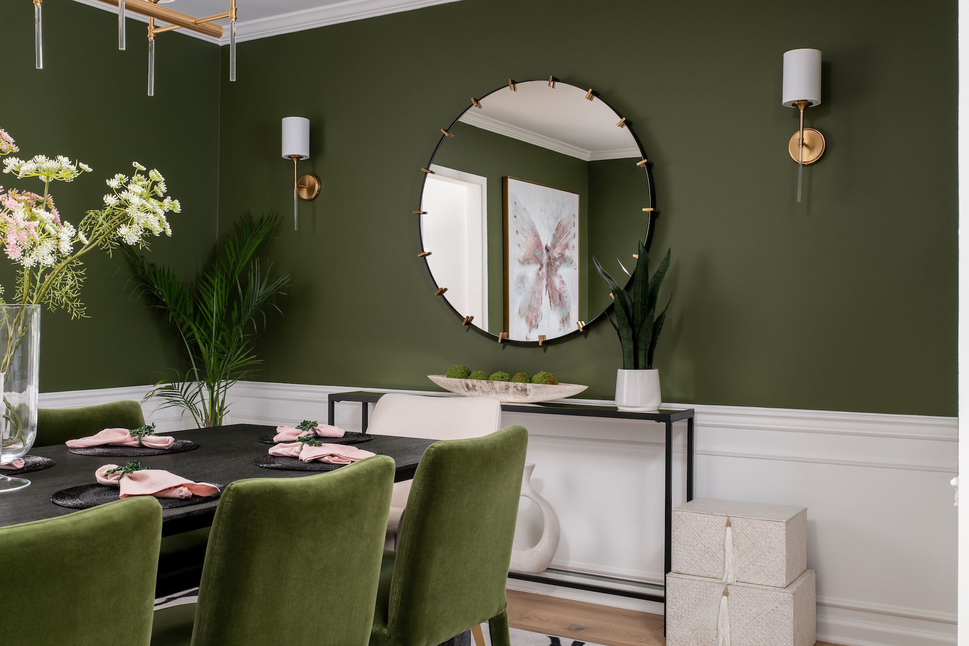 Bethesda Md Raja Interiors Dining Room Design