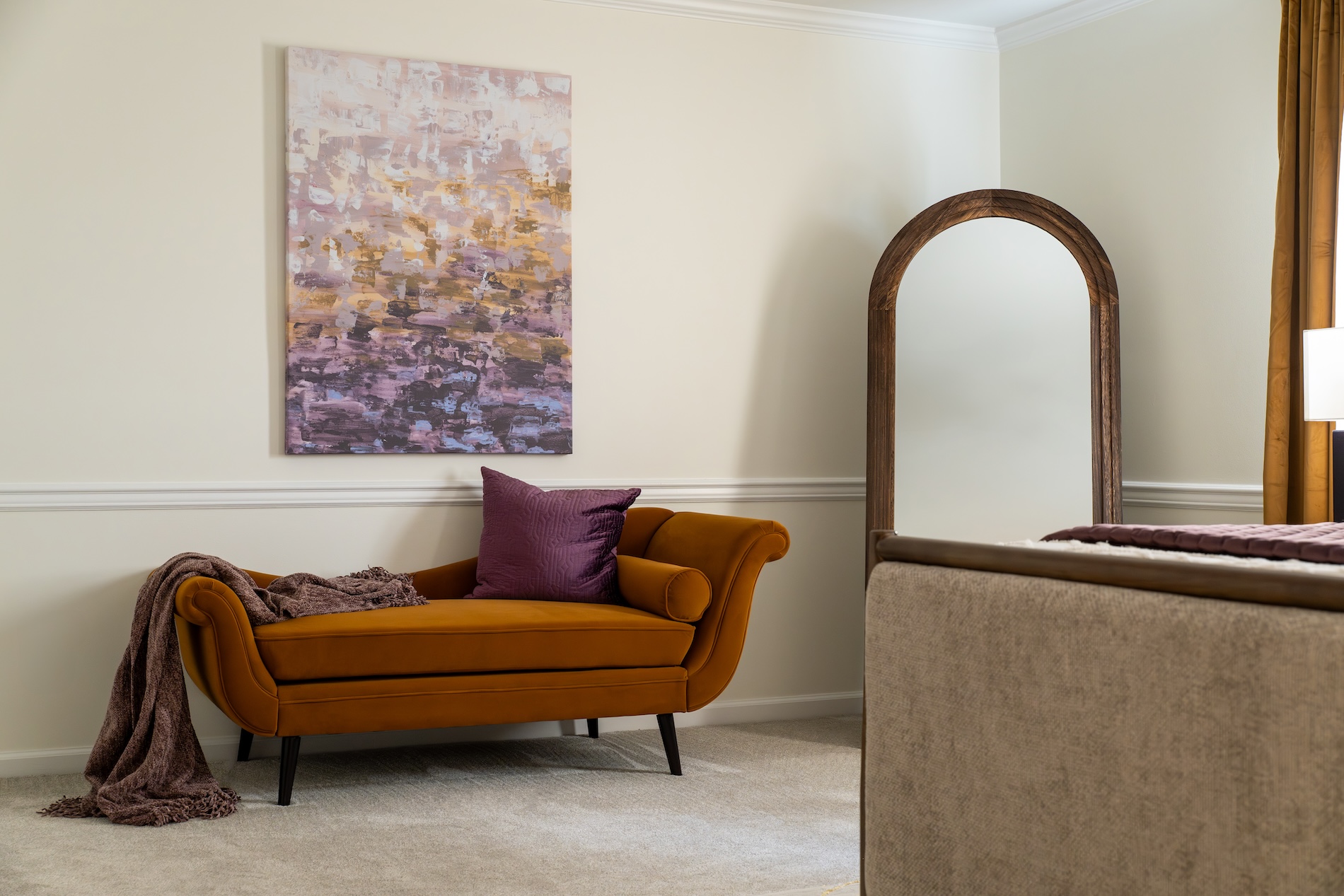 Chaise Lounge Bedroom Interior Design