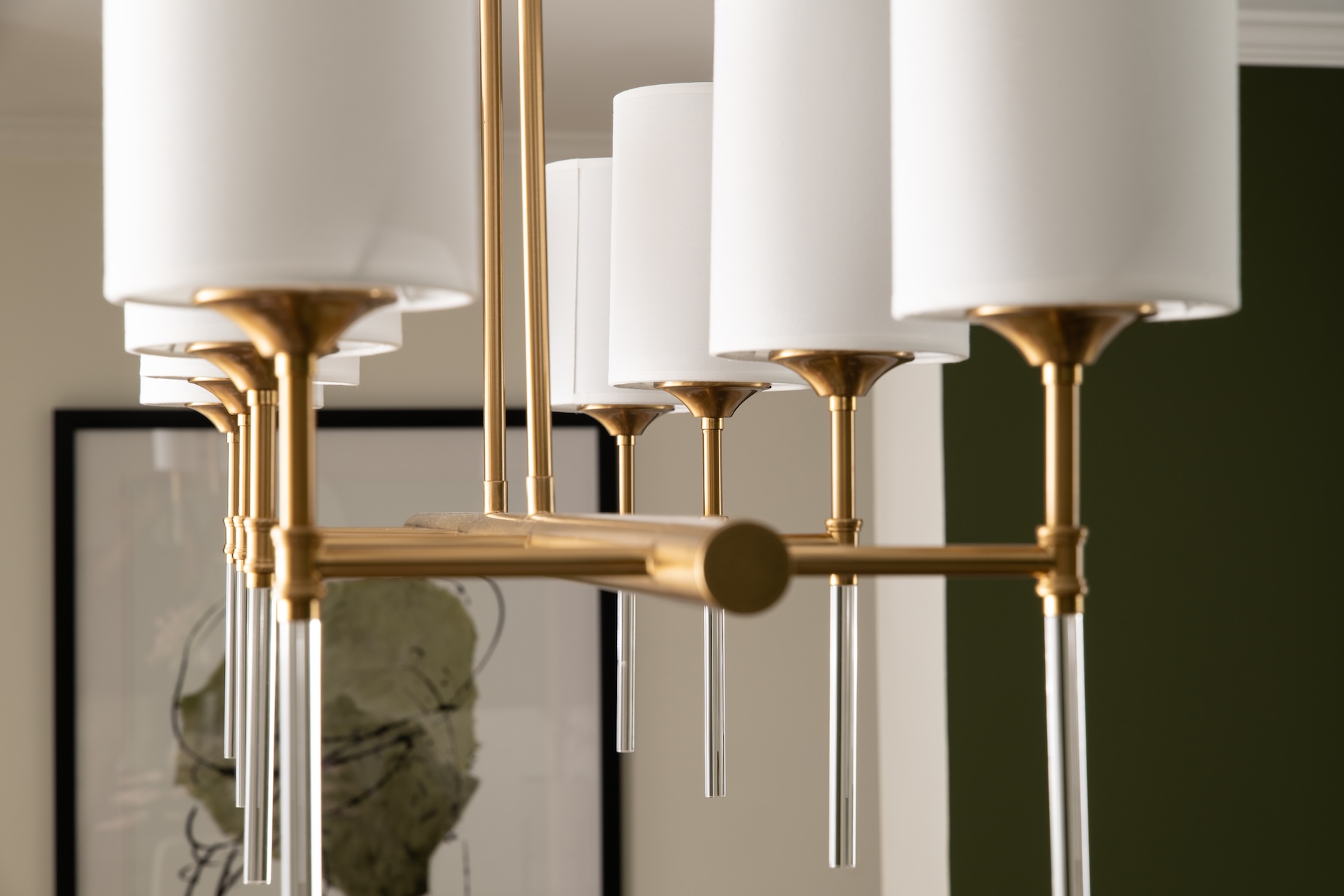 Dining Room Lighitng Detail Bethesda Md