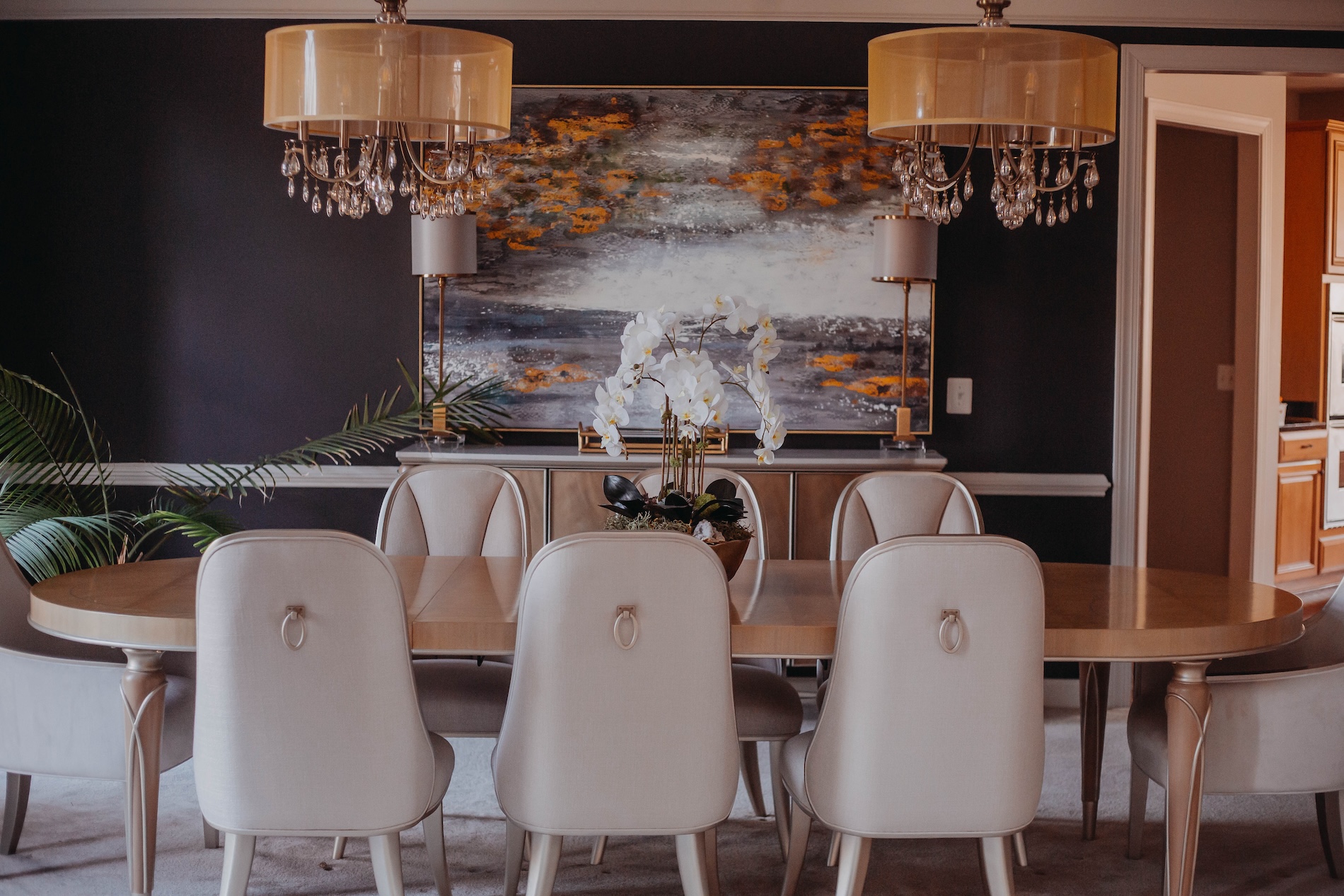 Dining Room South Riding Va Raja Interiors