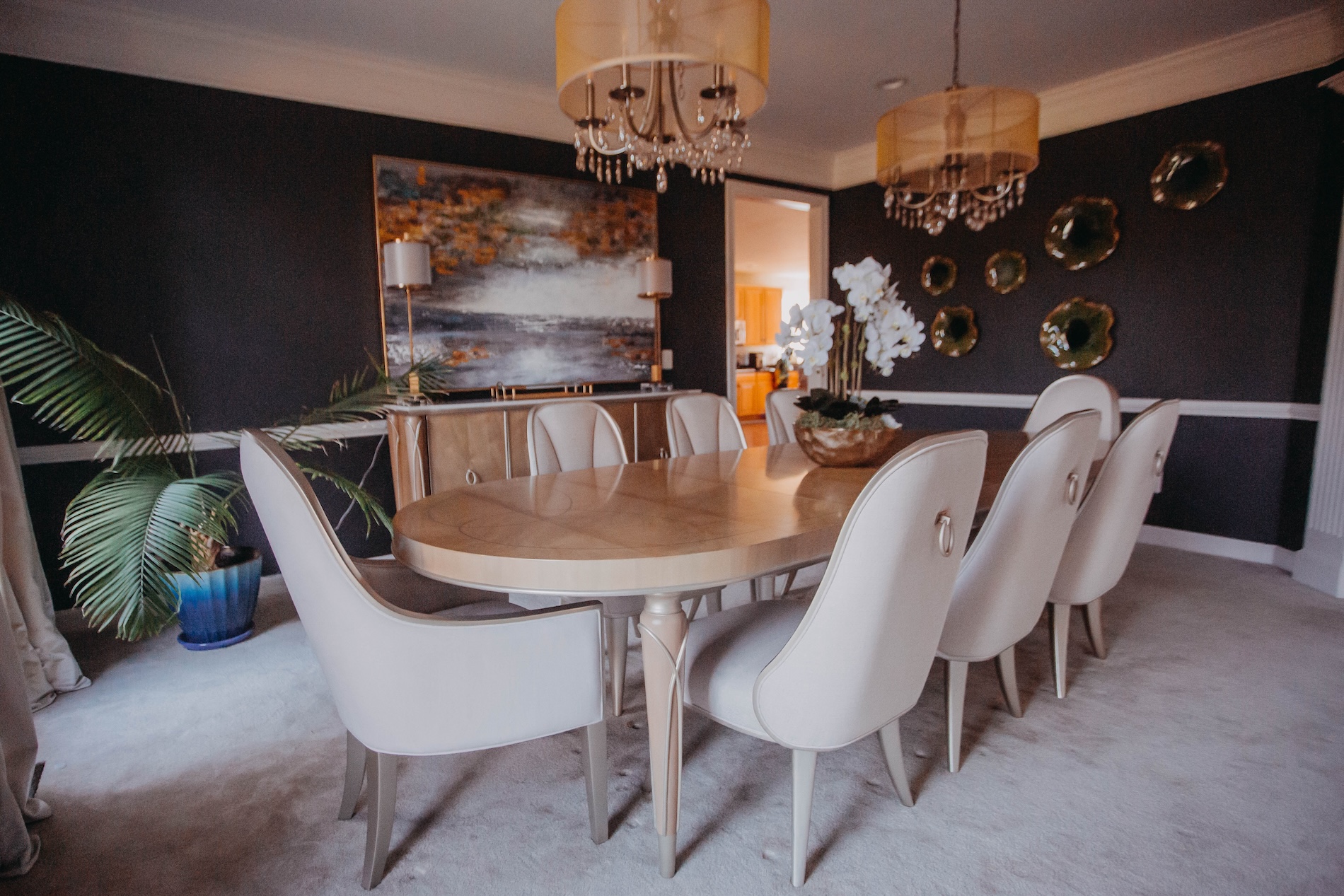 Formal Dining Room Design South Riding Va