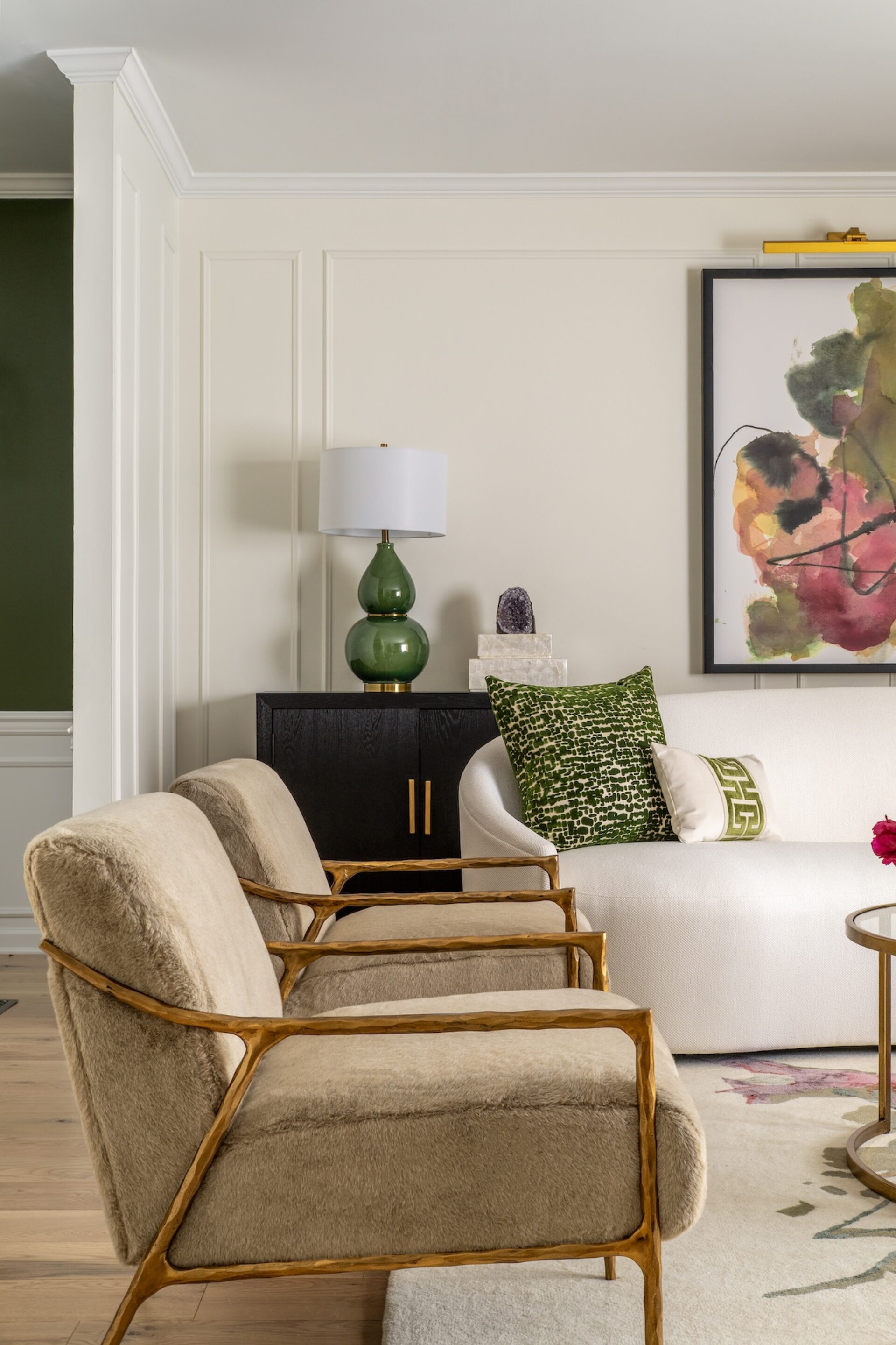 Formal Living Room Interior Design Bethesda Md