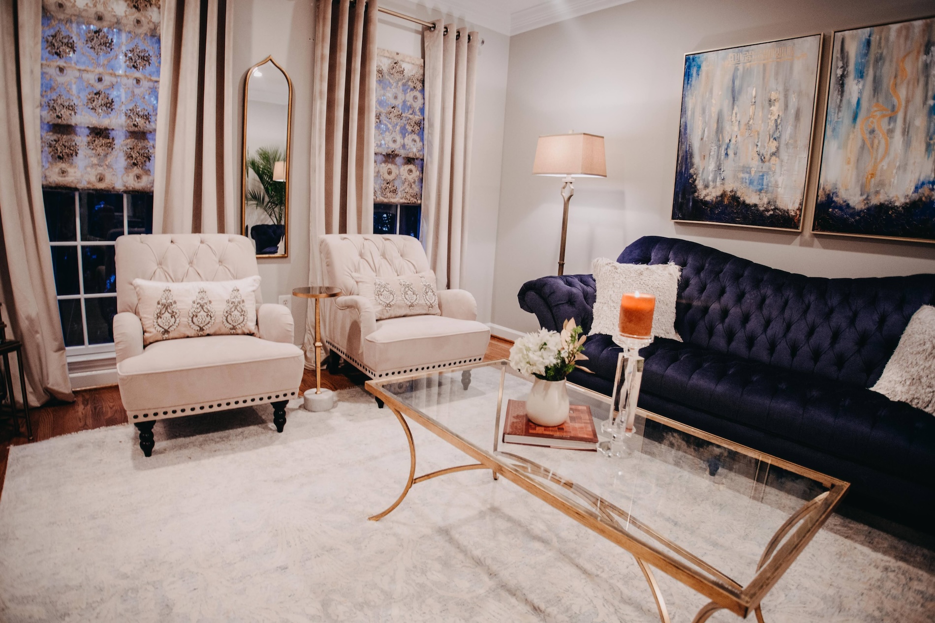 Formal Living Room Oakton Va Raja Interiors