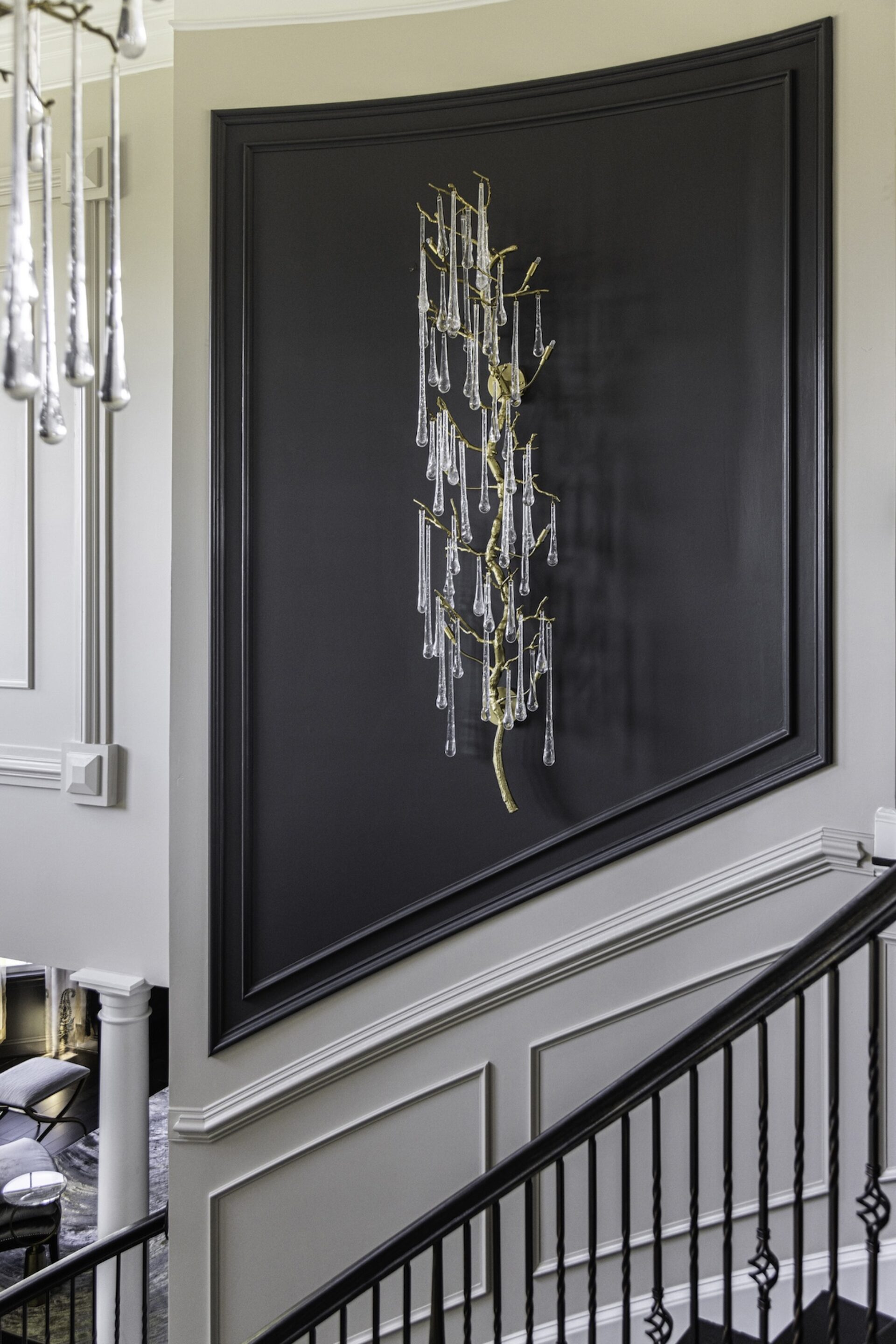 foyer wall sconce dripping lights design