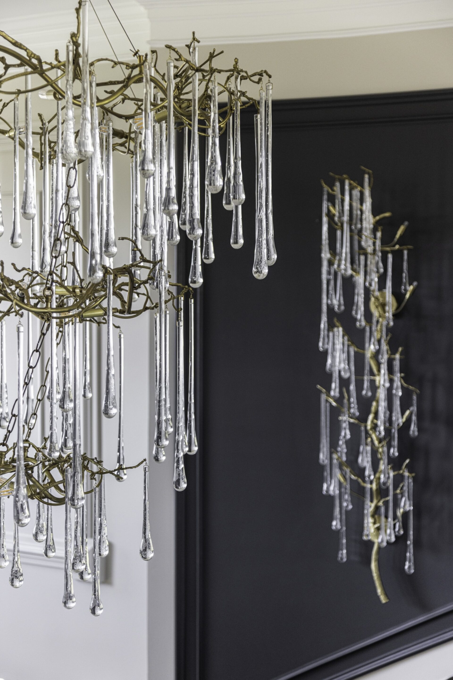 great falls va foyer chandelier