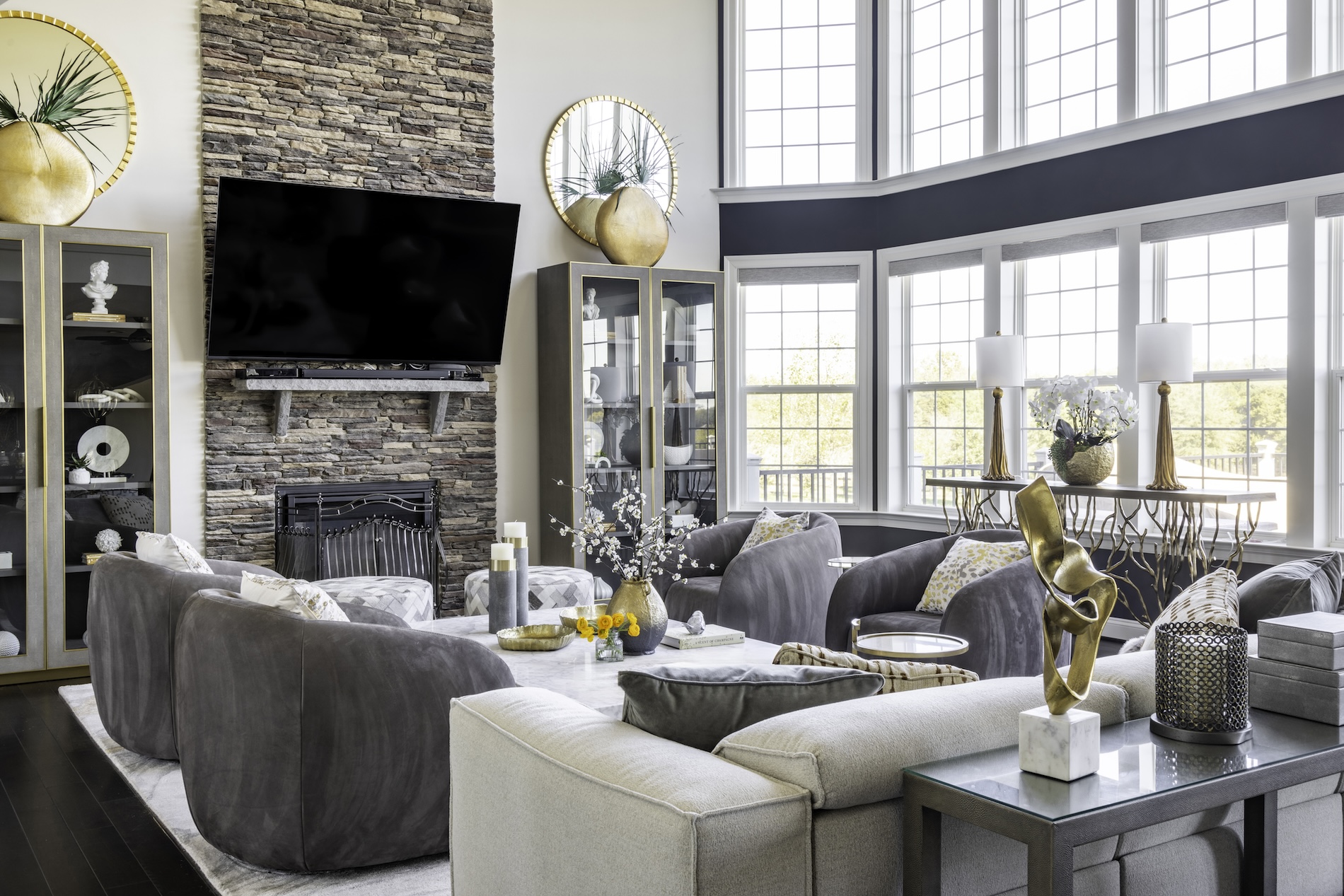 living room in great falls va raja interiors