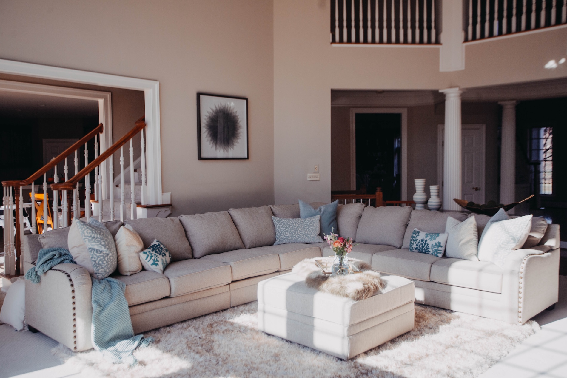 Living Room Interior Design Sofa Raja Interiors