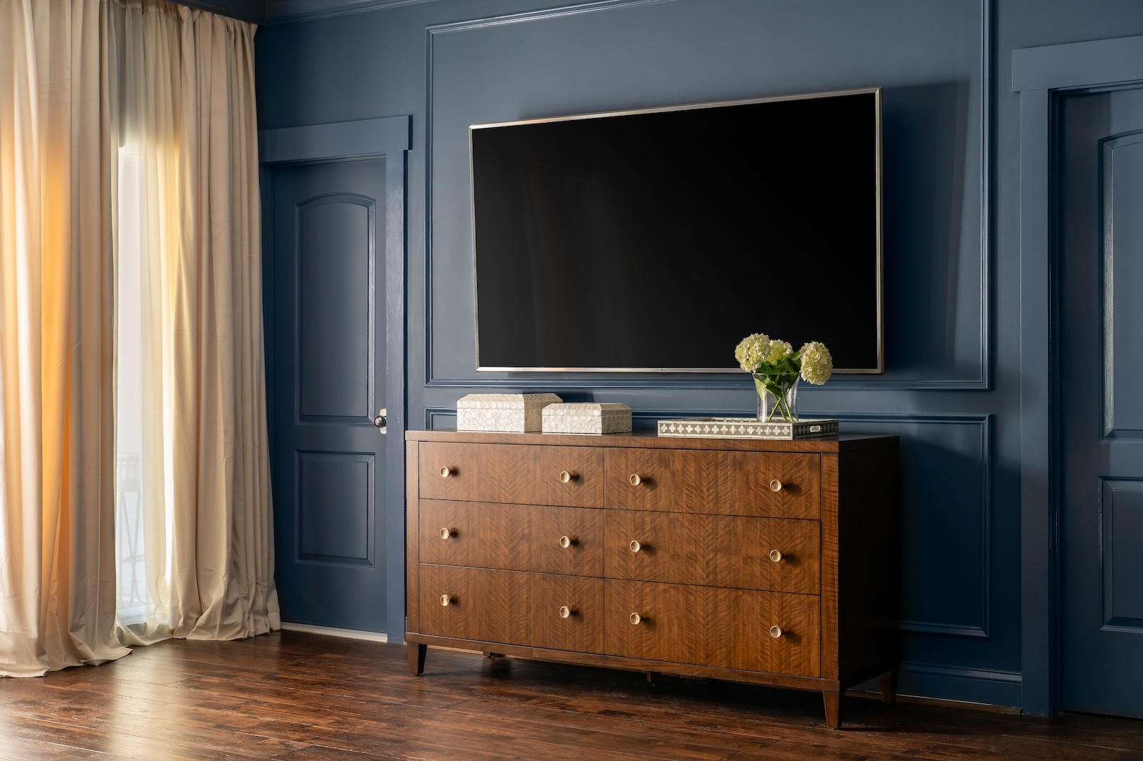 Mounted Tv Over Bedroom Dresser