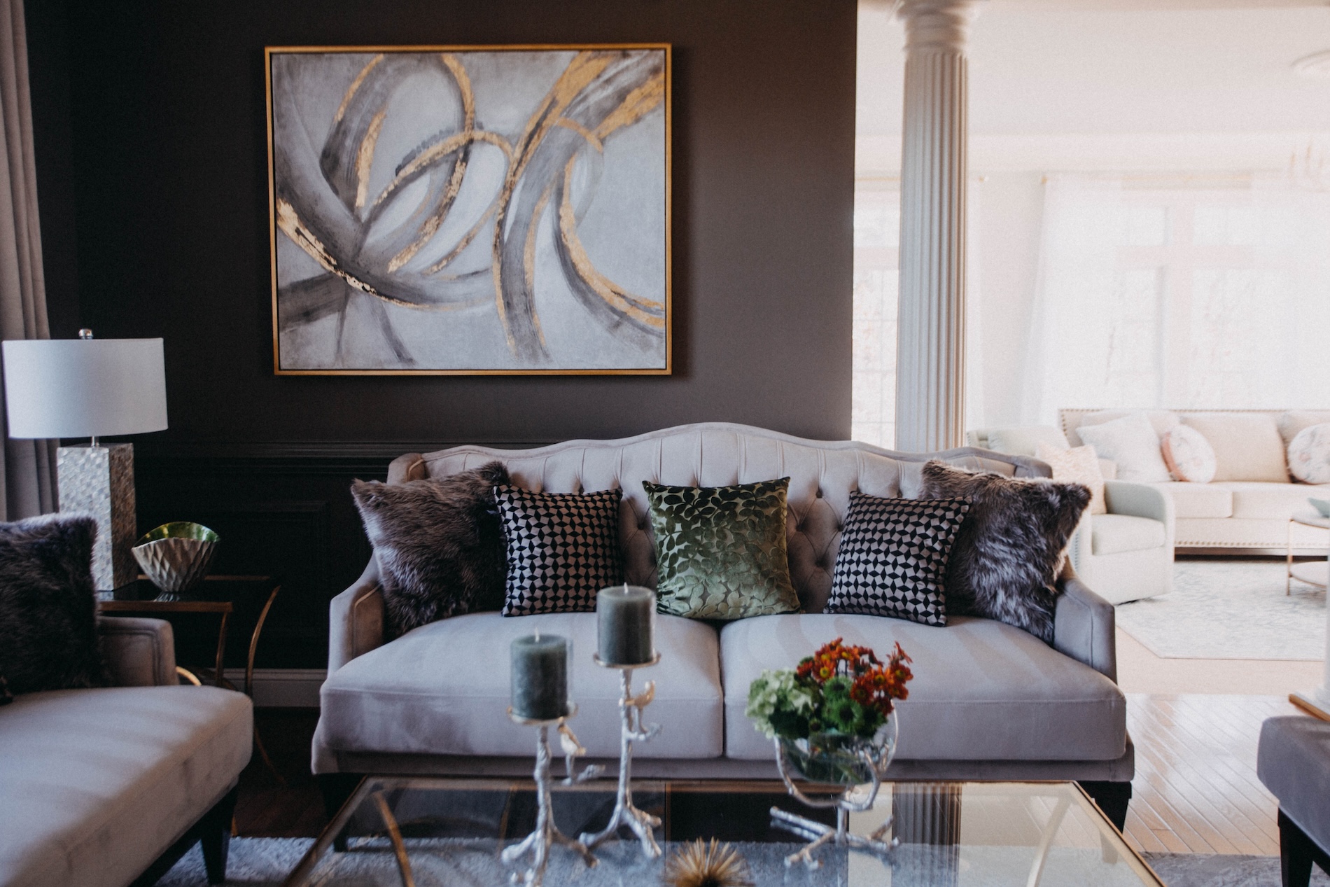 Raja Interiors Living Room Aldie Va