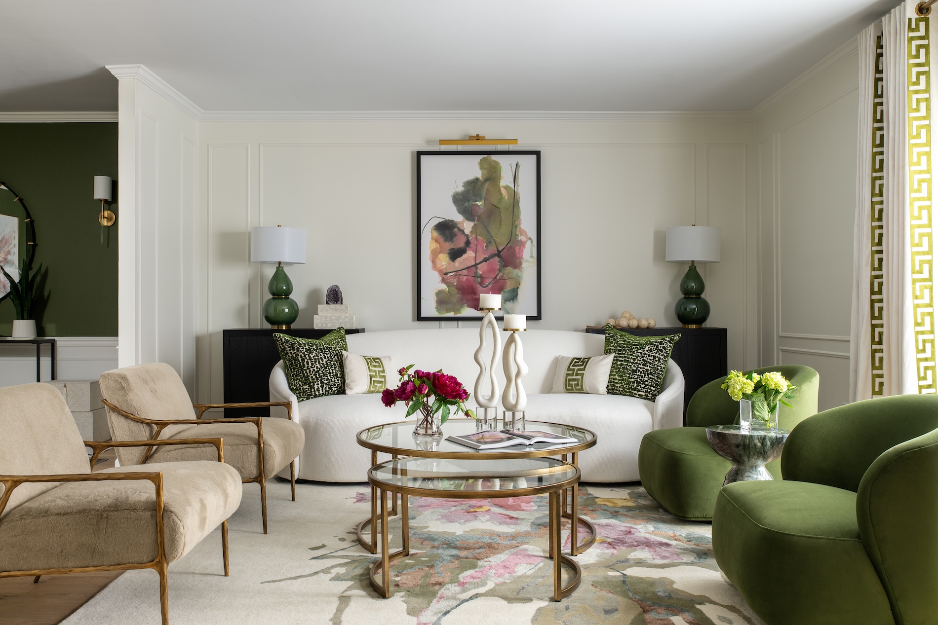 Raja Interiors Living Room Bethesda Md