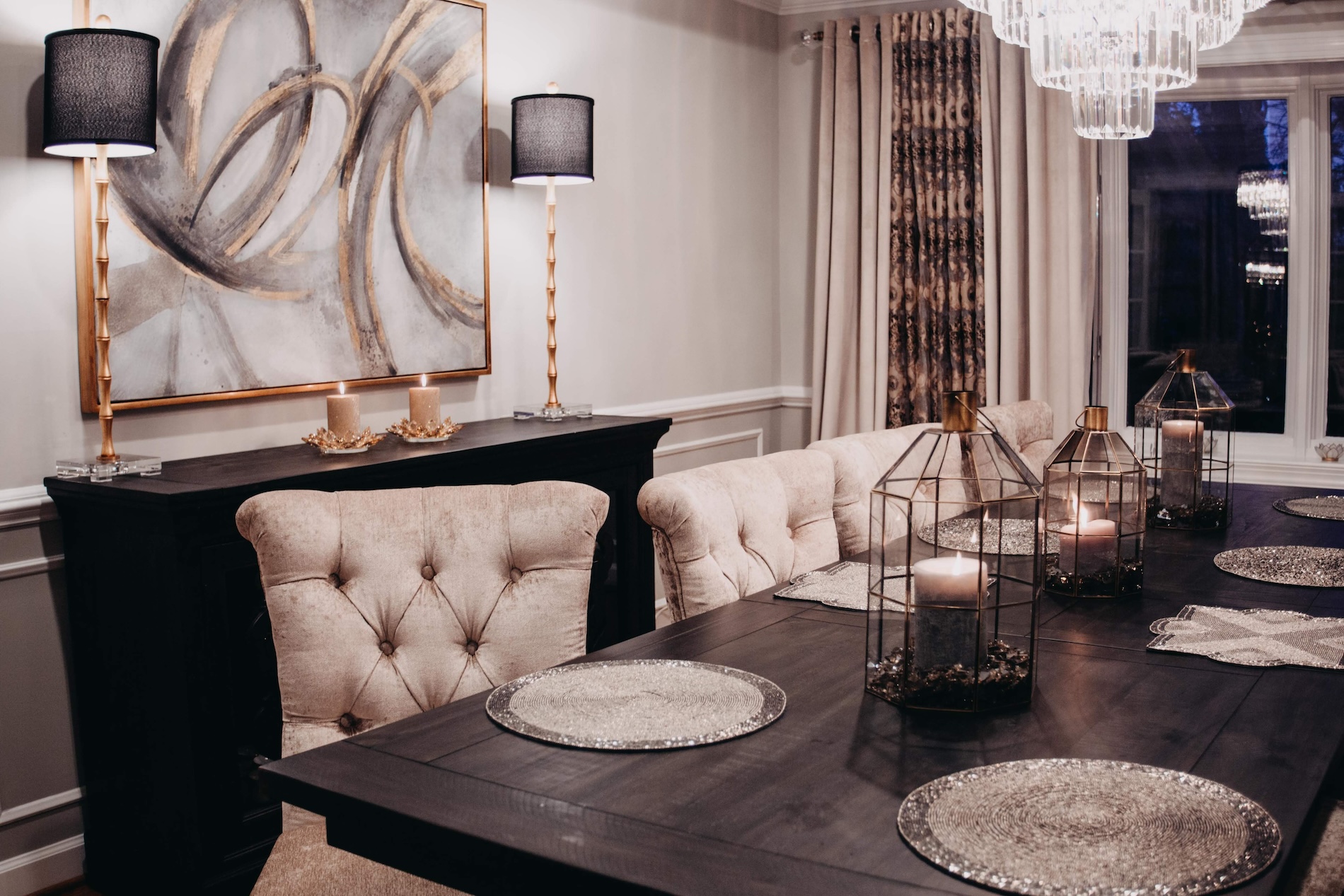 Raja Interiors Oakton Va Dining Room